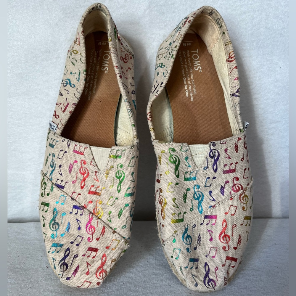Toms Canvas Alpargata Rope Espadrilles (Music)